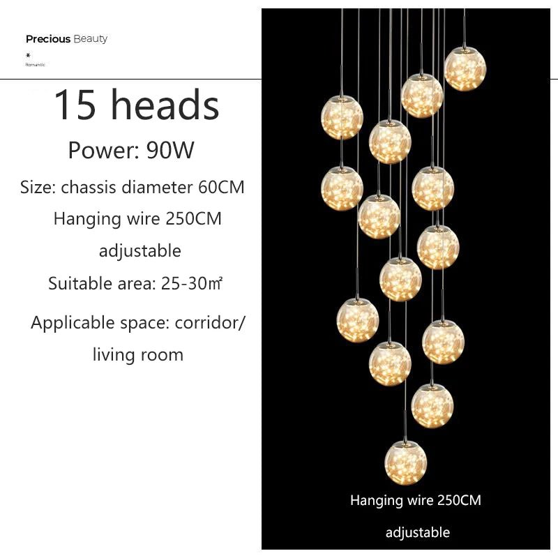 Spiral Glow Pendant Light - Julia M LifeStyles