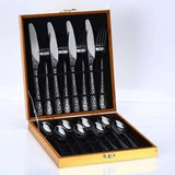 Stainless Steel Cutlery Set,5/16Pcs | Embossed - Julia M LifeStyles