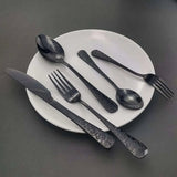 Stainless Steel Cutlery Set,5/16Pcs | Embossed - Julia M LifeStyles