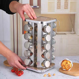 Stainless Steel Multi - Layer Rotary Kitchen Storage Rack - Julia M LifeStyles