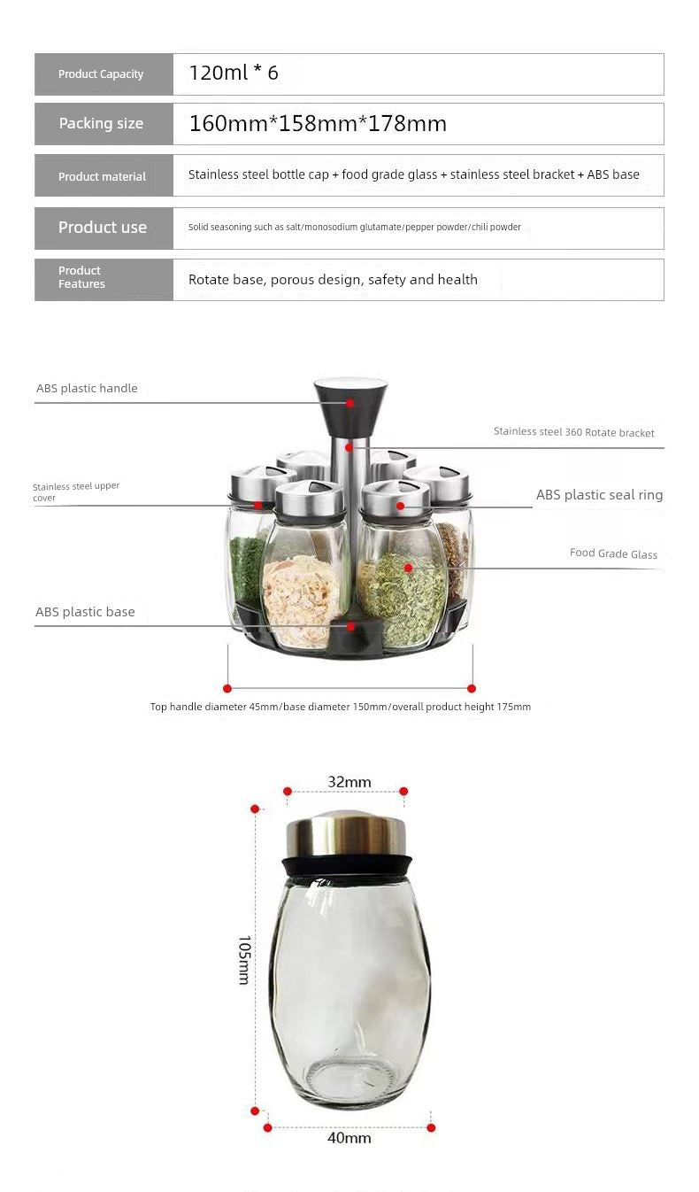 Stainless Steel Multi - Layer Rotary Kitchen Storage Rack - Julia M LifeStyles