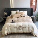 Super Soft Velvet Fleece Carved Winter Bedding Set - Julia M LifeStyles