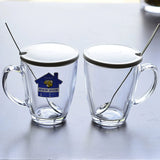 Tempered Glass with Handle Anti-Drop and Heat-Resistant Household Cups - Julia M LifeStyles