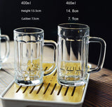 Tempered Glass with Handle Anti-Drop and Heat-Resistant Household Cups - Julia M LifeStyles