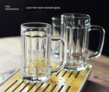 Tempered Glass with Handle Anti-Drop and Heat-Resistant Household Cups - Julia M LifeStyles