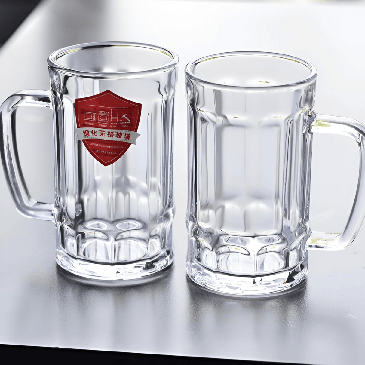 Tempered Glass with Handle Anti-Drop and Heat-Resistant Household Cups - Julia M LifeStyles