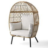 The Ultimate Outdoor Wicker Egg Chair - Julia M LifeStyles