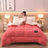 Thermal Winter Lamb Velvet Quilt Thick Flannel and Lamb Double - faced Velvet Wool Blankets Quilts 3.5kg Comforter for Bed одеяло - Julia M LifeStyles