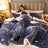 Thermal Winter Lamb Velvet Quilt Thick Flannel and Lamb Double - faced Velvet Wool Blankets Quilts 3.5kg Comforter for Bed одеяло - Julia M LifeStyles