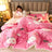 Thermal Winter Lamb Velvet Quilt Thick Flannel and Lamb Double - faced Velvet Wool Blankets Quilts 3.5kg Comforter for Bed одеяло - Julia M LifeStyles