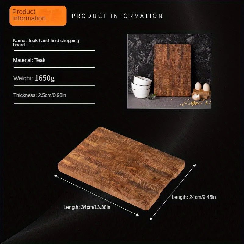 Thickened Teak Chopping Board - Julia M LifeStyles