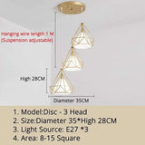 Three Head Nordic pendant lights - Julia M LifeStyles