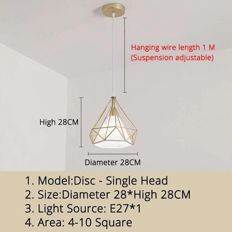 Three Head Nordic pendant lights - Julia M LifeStyles