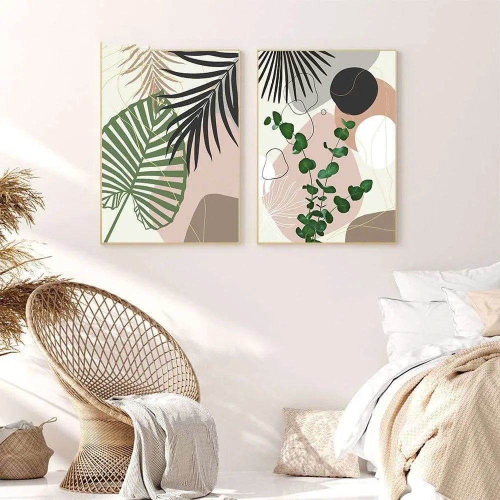 Tropical Plant Wall Art - Julia M LifeStyles