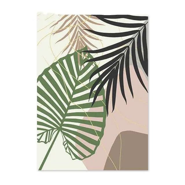 Tropical Plant Wall Art - Julia M LifeStyles