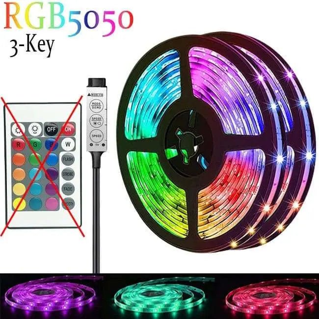 USB RGB LED Strip Light - Julia M LifeStyles