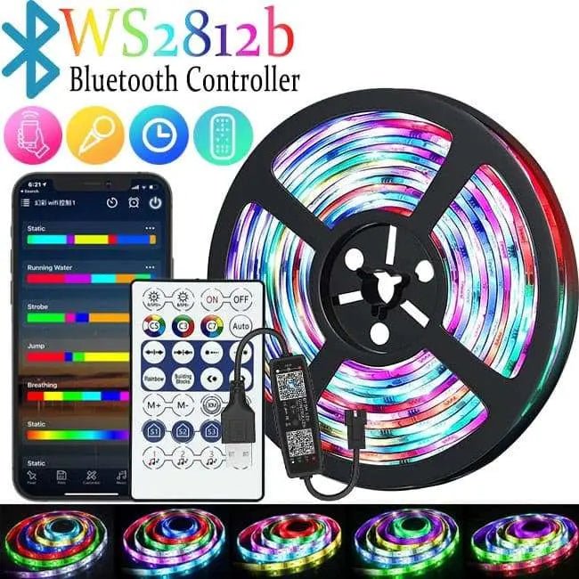 USB RGB LED Strip Light - Julia M LifeStyles