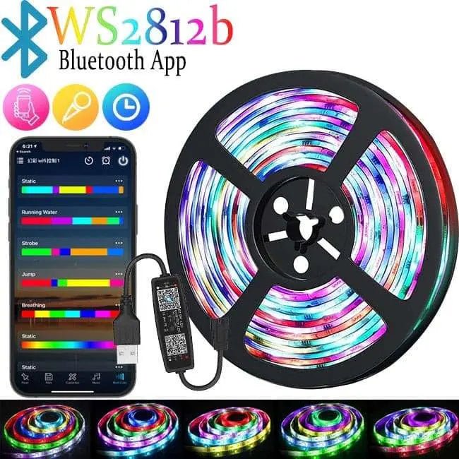 USB RGB LED Strip Light - Julia M LifeStyles