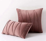 Velvet Colorful Cushion Cover pillow covers Julia M Home & Kitchen   