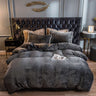 Velvet Milk Solid Color Quilt Cover - Julia M LifeStyles