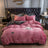 Velvet Milk Solid Color Quilt Cover - Julia M LifeStyles