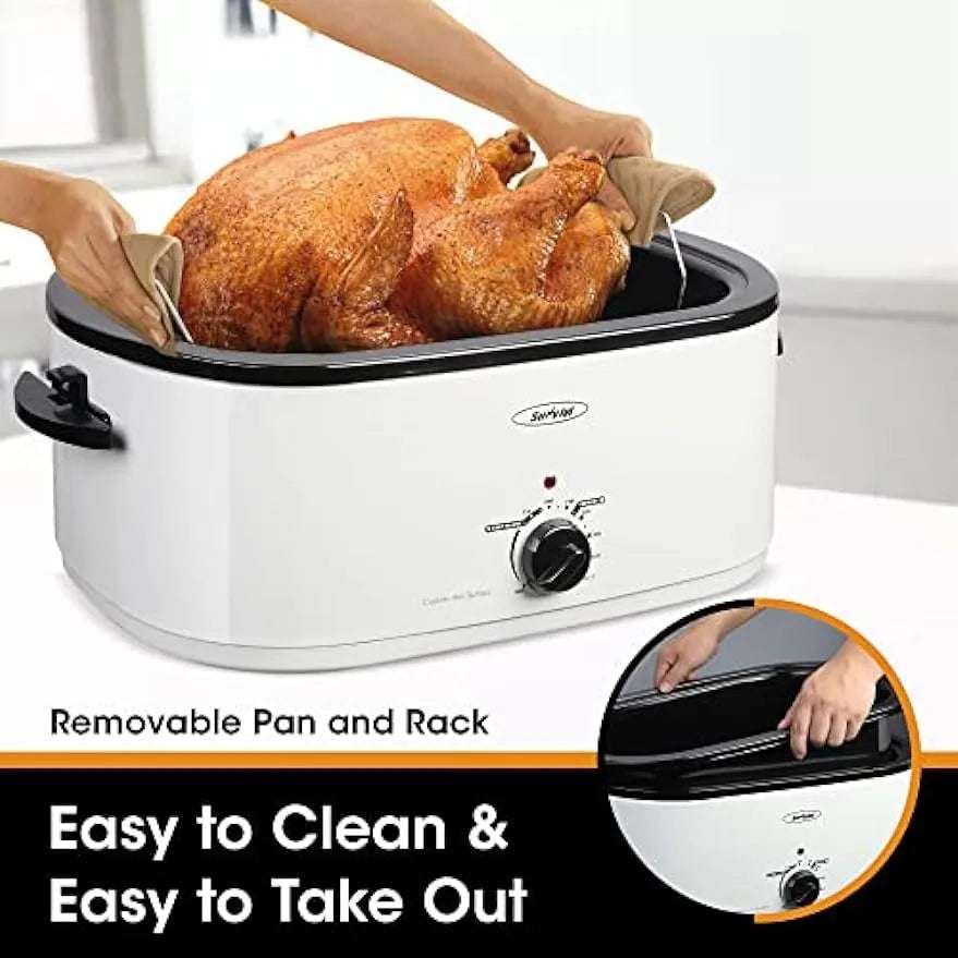 Viewing Lid Electric Roaster Oven - Julia M LifeStyles