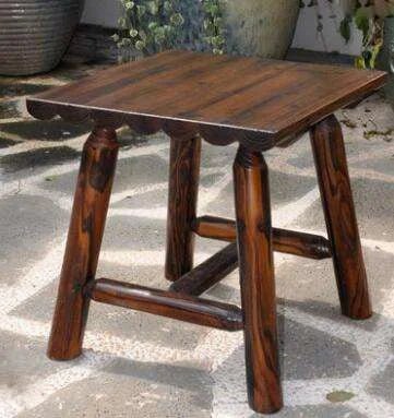 Vintage Charm Wood Rocking Chair Coffee Table Set 🌿 - Julia M LifeStyles