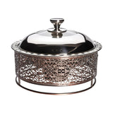 Vintage Stainless Steel Alcohol Heating Pot - Creative Insulation Furnace - Julia M LifeStyles