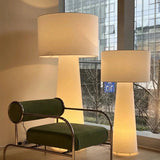 Wabi Sabi Fabric LED Floor Lamp - Julia M LifeStyles