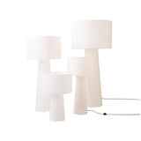 Wabi Sabi Fabric LED Floor Lamp - Julia M LifeStyles