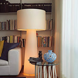 Wabi Sabi Fabric LED Floor Lamp - Julia M LifeStyles