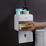 Waterproof Wall - Mounted Toilet Roll & Paper Towel Holder - Julia M LifeStyles