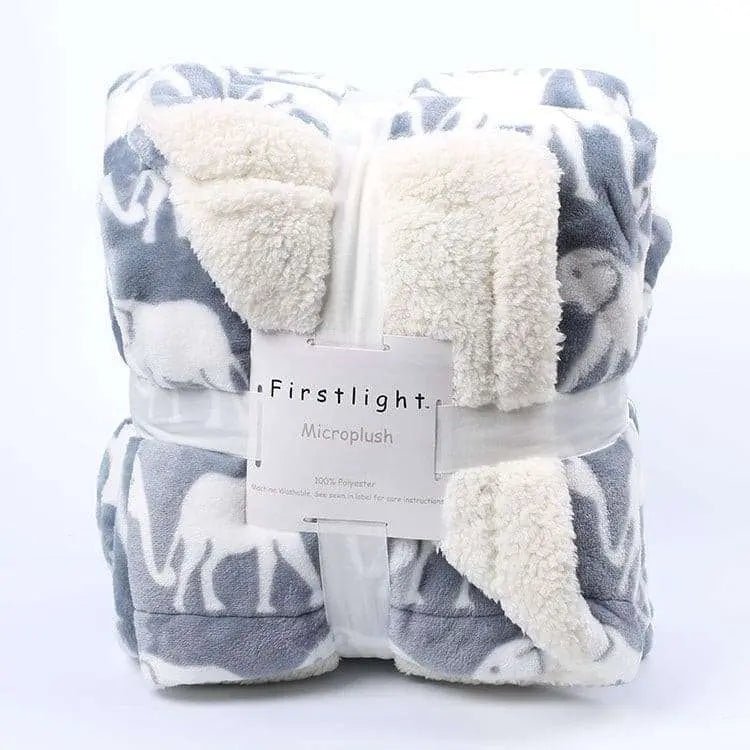 Weighted Flannel Fleece Blanket - Julia M LifeStyles