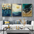 Wheat Field Sun Wave Canvas - Julia M LifeStyles