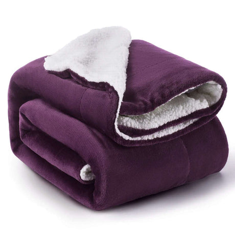 Winter Bliss Sherpa Fleece Blanket - Julia M LifeStyles