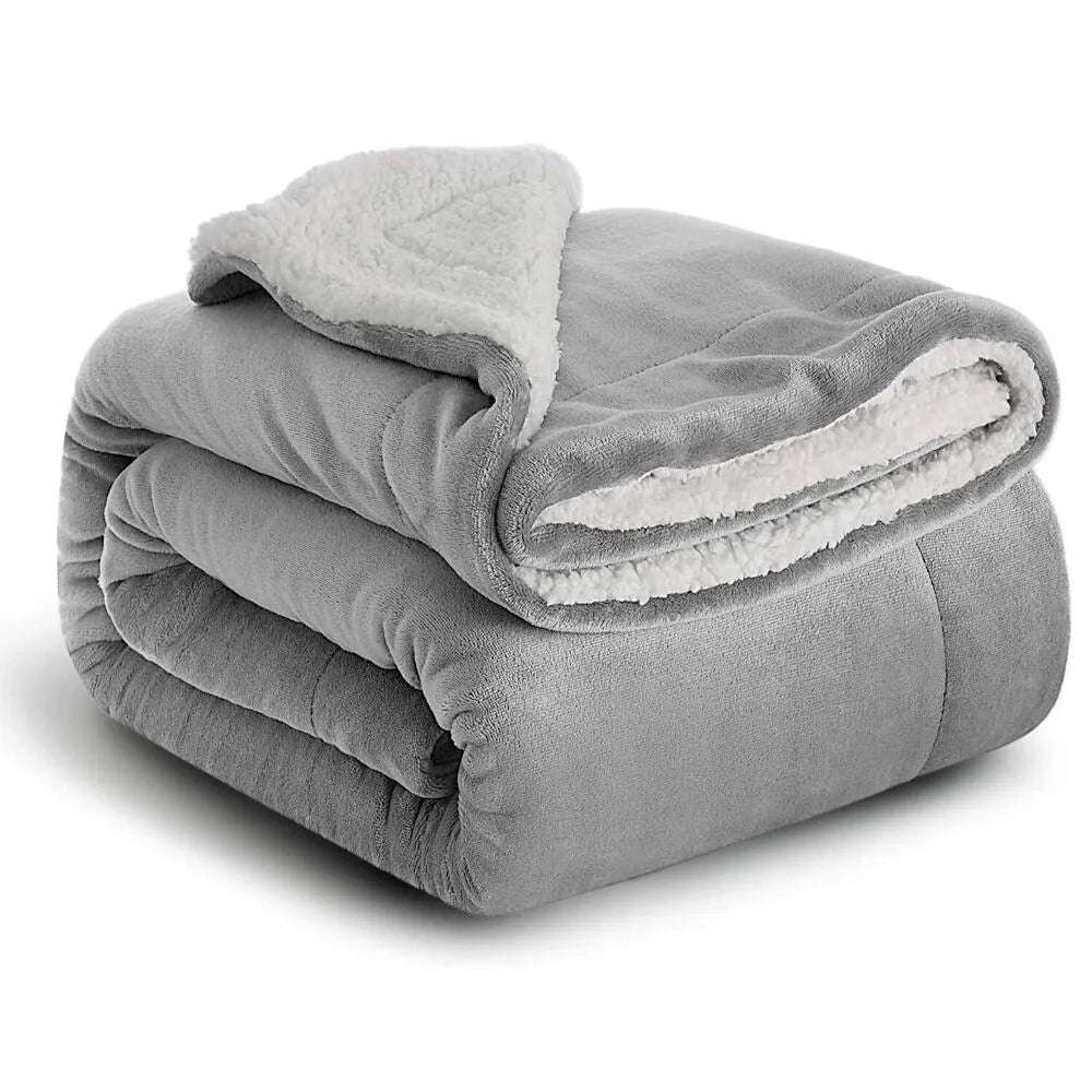 Winter Bliss Sherpa Fleece Blanket - Julia M LifeStyles