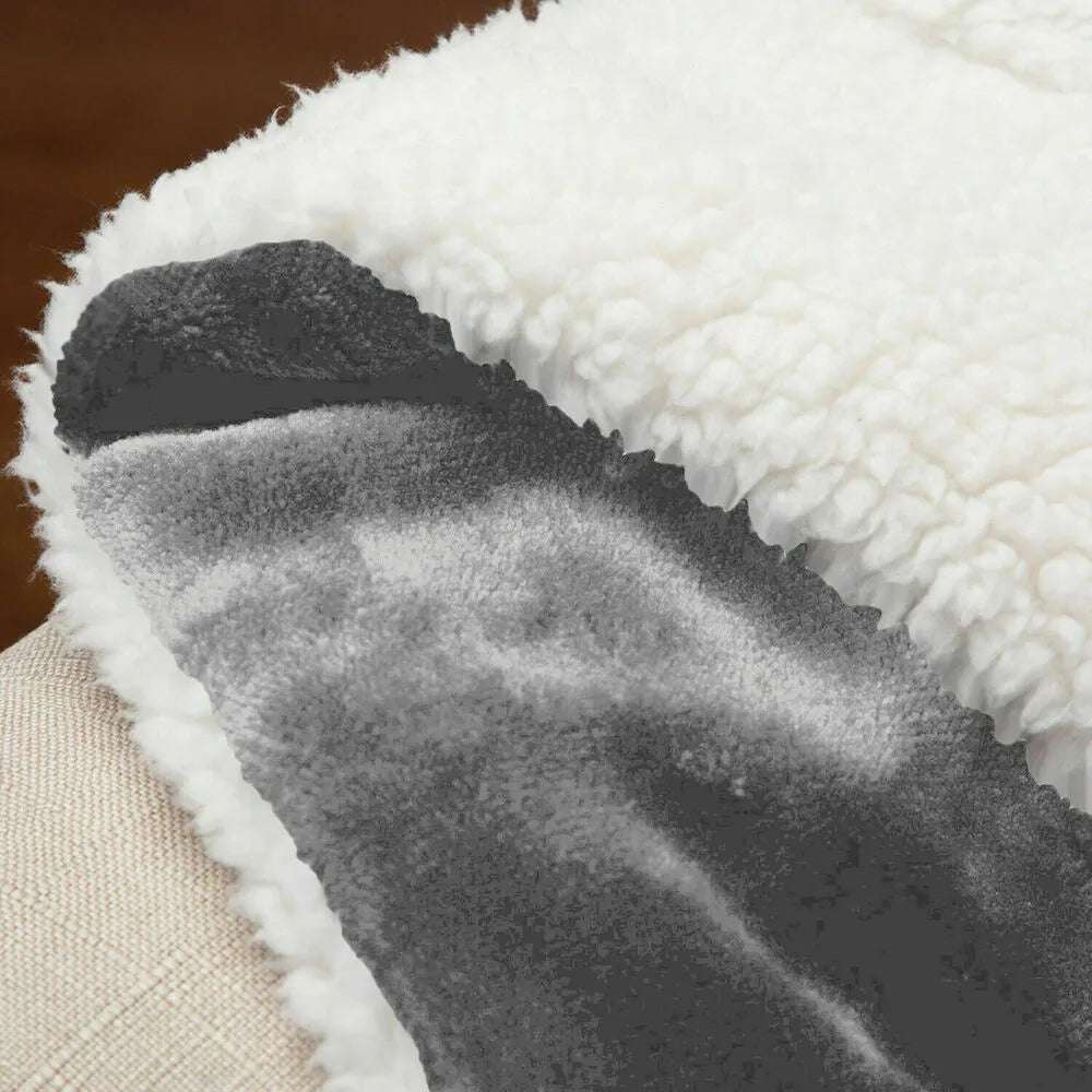 Winter Bliss Sherpa Fleece Blanket - Julia M LifeStyles