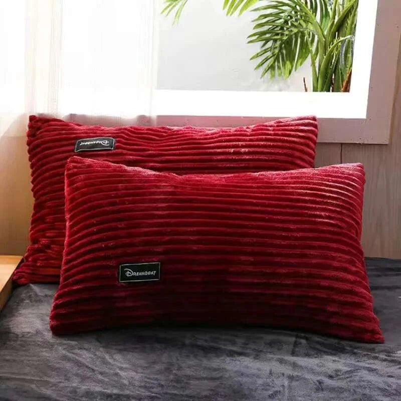 Winter Magic Velvet Pillowcase pillowcases & shams Julia M Home & Kitchen   