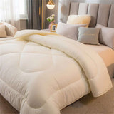 Winter Quilted Comforter - Cozy Polyester Blanket - Julia M LifeStyles