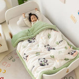 Winter Warm Baby Quilt Comforter Quilted Blanket Summer Soft Nap Cover Bed Thick Blanket Newborn Infant Swaddle Wrap Bedding - Julia M LifeStyles