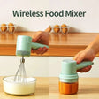 Wireless Portable Electric Food Mixer Hand Blender 3 Speeds - Julia M LifeStyles