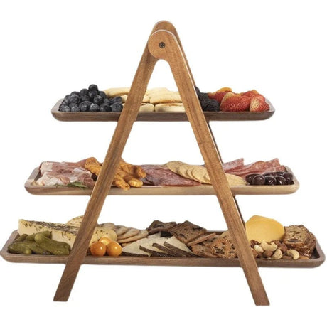 Wooden Fruit Tray for Serving & Storage 🍇🍓 - Julia M LifeStyles