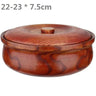 Wooden Salad Bowl with Lid - Eco - Friendly & Durable - Julia M LifeStyles