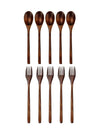 Wooden Spoon Set - Eco Friendly Ellipse Ladles 🥄 - Julia M LifeStyles