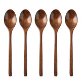 Wooden Spoon Set - Eco Friendly Ellipse Ladles 🥄 - Julia M LifeStyles