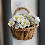 Woven Hanging Storage Basket & Flower Plant Pot 🌿 - Julia M LifeStyles