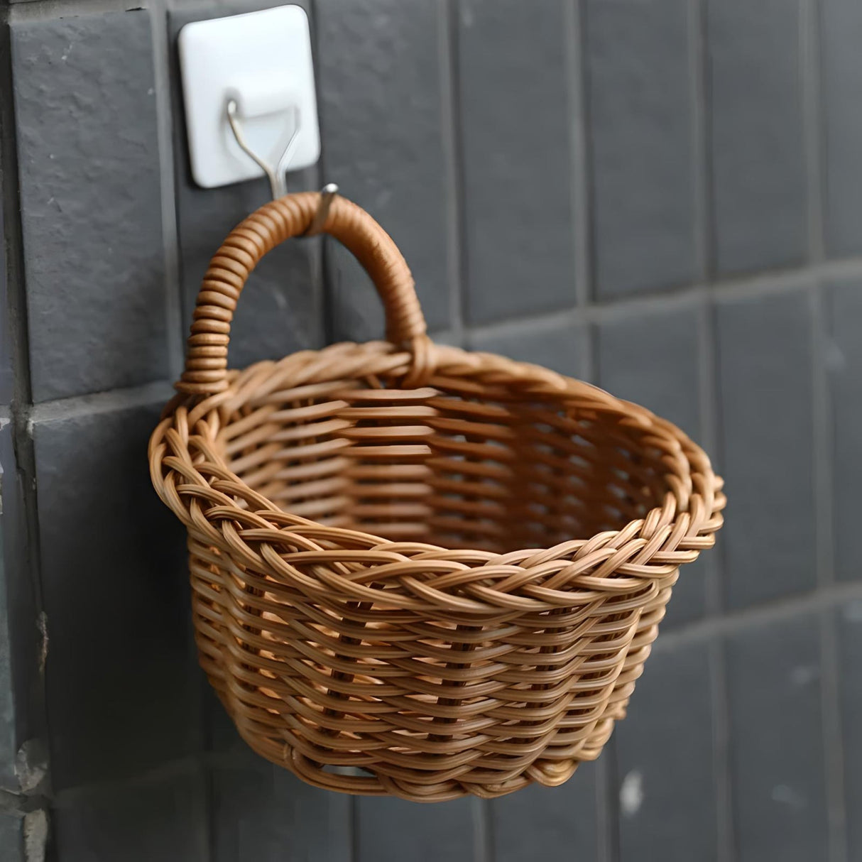 Woven Hanging Storage Basket & Flower Plant Pot 🌿 - Julia M LifeStyles