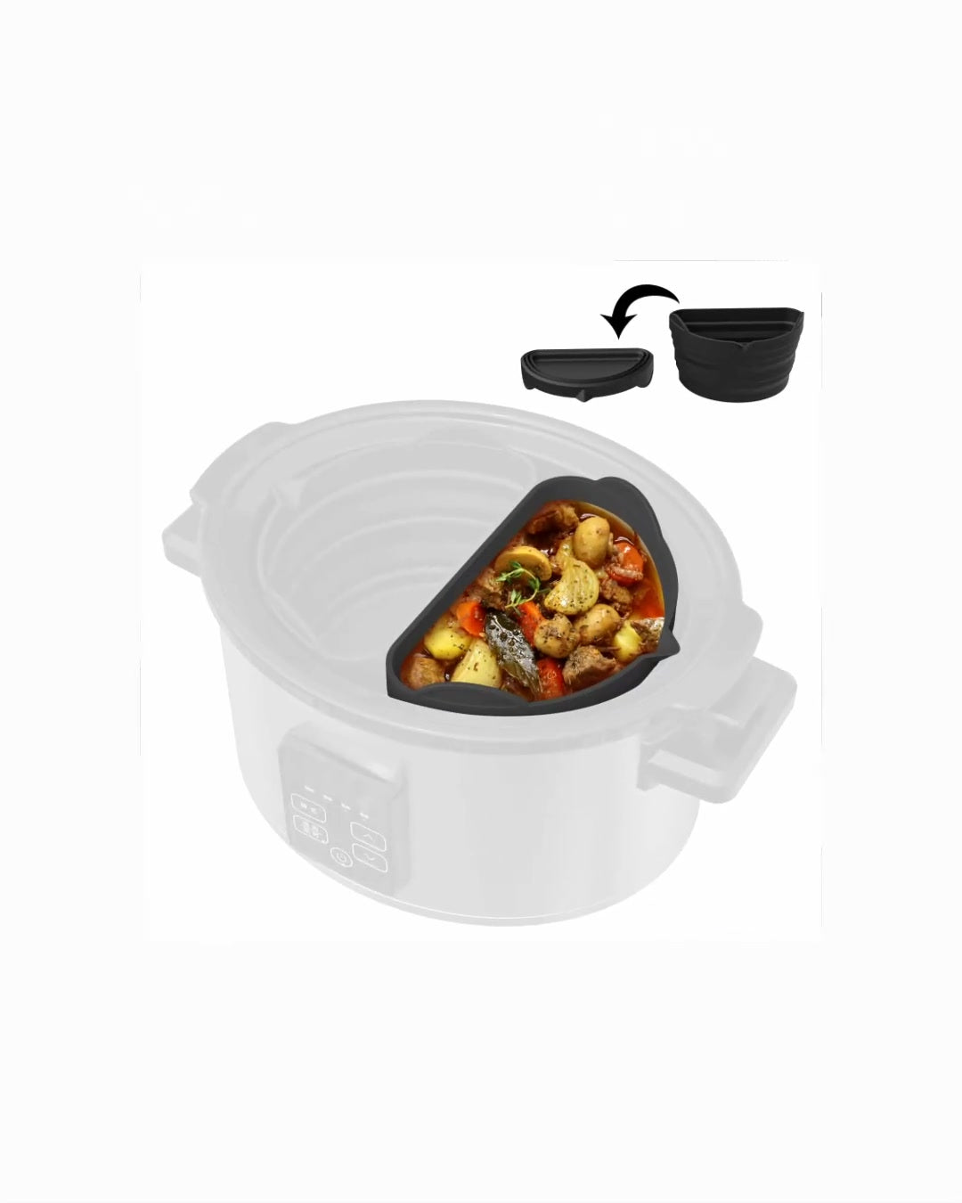 Crockpot Divider - Versatile Slow Cooker Accessory